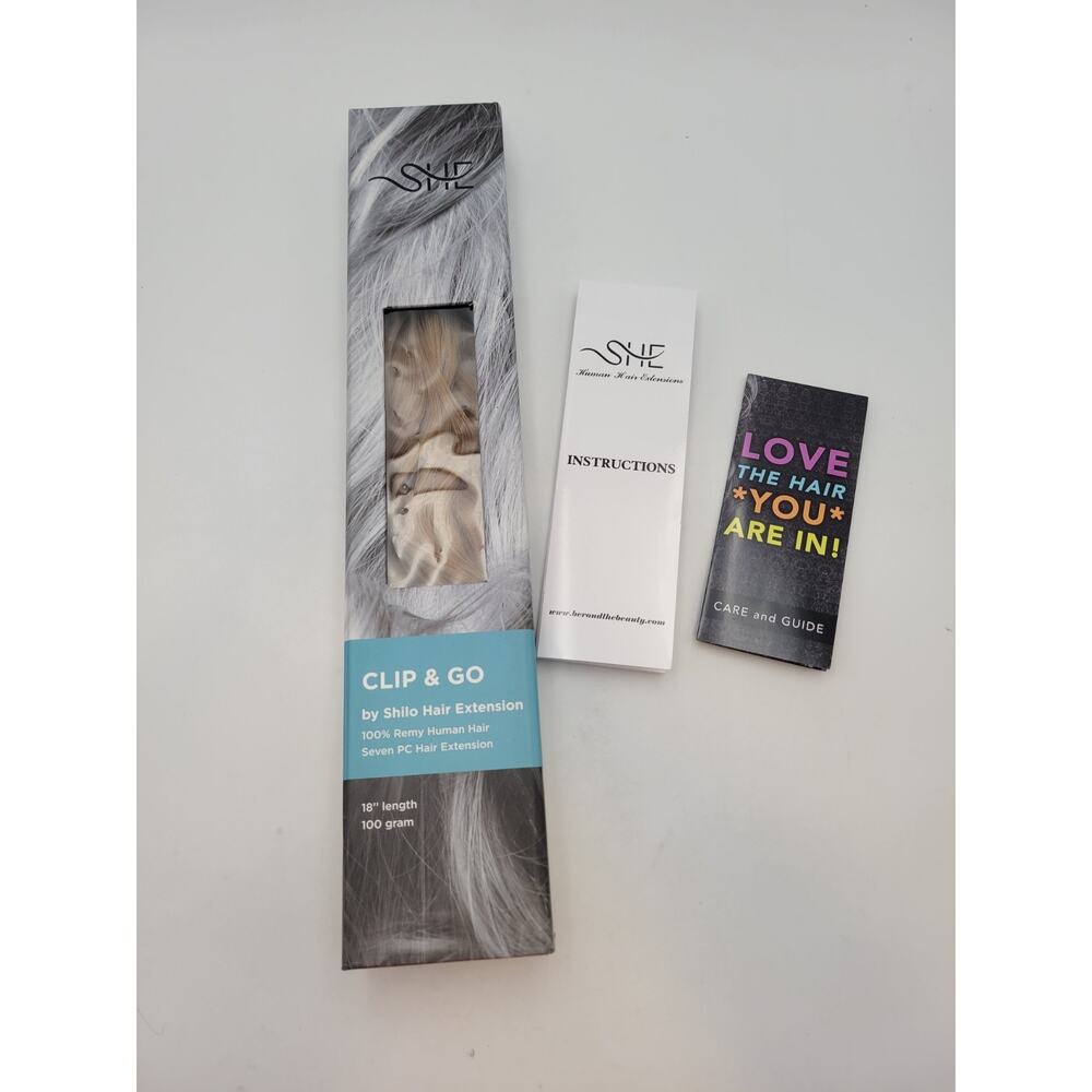Shilo Hair Extensions 18” Clip & Go #27 Medium Blonde 100 Gram